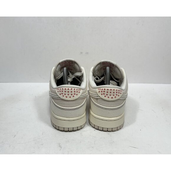 Nike Dunk Low Sashiko Denim Light Orewood Canvas DV0834-100 2022 Men’s Size 8.5 - Picture 4 of 8